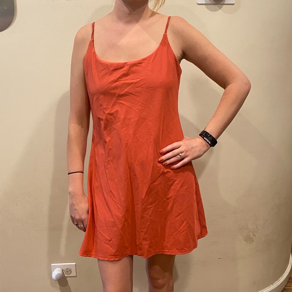Abercrombie and Fitch red mini tennis dress